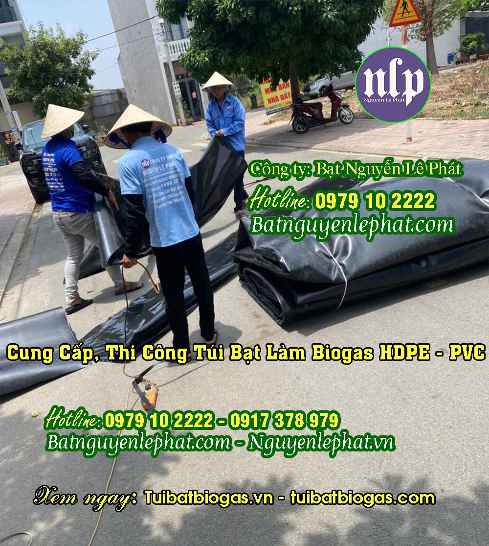 Túi biogas 20 khối