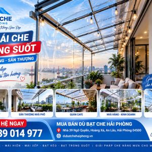Bạt Trong Suốt Che Nắng Mưa