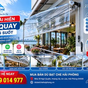 Bạt Trong Suốt Che Nắng Mưa