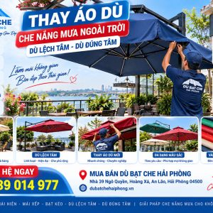 Thay Áo Vải Bạt Dù Tại Hải Phòng